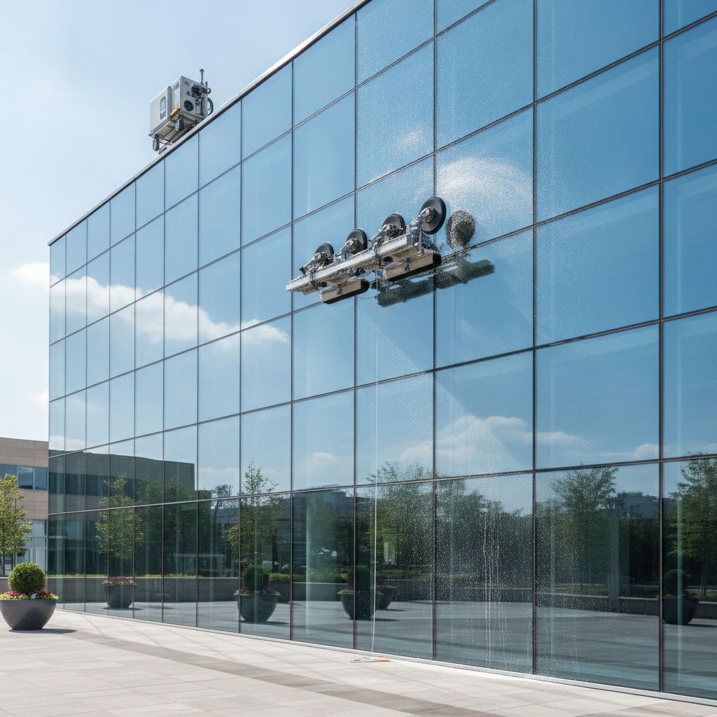 Commercial Window Cleaning - no people or no text